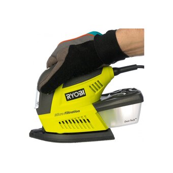  Универсальная шлифмашина Ryobi RMS180-SA30 (5133002910) 180W + 30 шлифлистов 