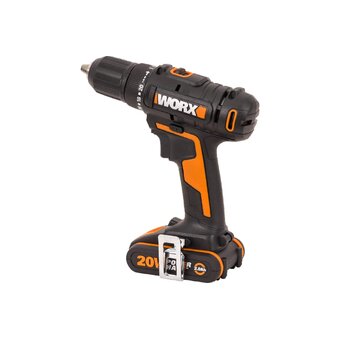  Дрель-шуруповерт WORX WX108 аккумуляторная, 2Ач x2, ЗУ 2А, кейс 