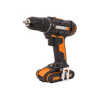  Дрель-шуруповерт WORX WX108 аккумуляторная, 2Ач x2, ЗУ 2А, кейс 