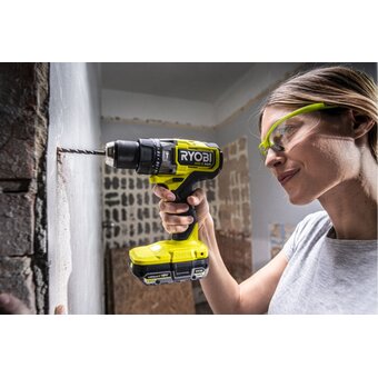  Дрель-шуруповерт Ryobi RPD18X-242S (5133005283) ударная (2 АКБ+ЗУ) 