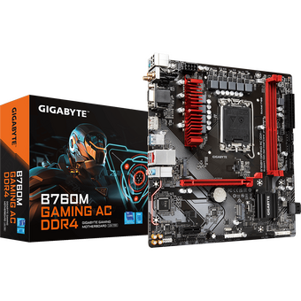  Материнская плата Gigabyte B760M Gaming AC DDR4 