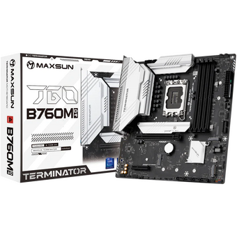 Материнская плата Maxsun MS-Terminator B760M D4 (6940709699386) 