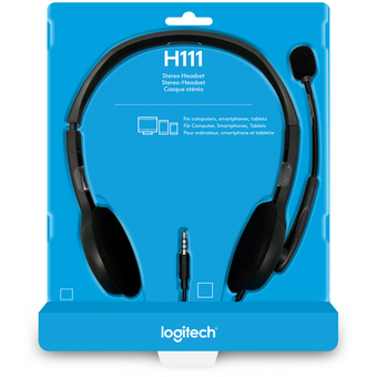  Гарнитура LOGITECH H111 Black 981-000594 