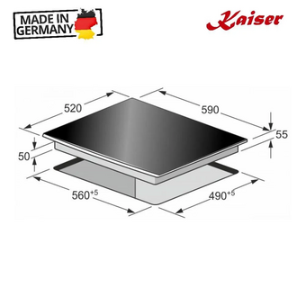  Варочная панель Kaiser KCT 6715 F 