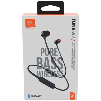  Наушники bluetooth JBL T125BT чёрный 