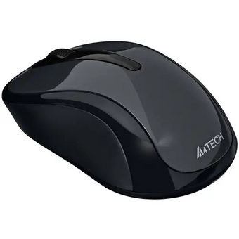  Мышь беспроводная A4Tech G3-280NS серый/черный (1200dpi) silent USB (2but) 