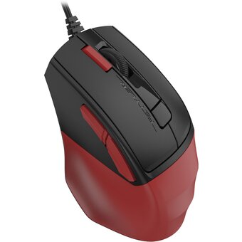  Мышь A4Tech Fstyler FM45S Air красный/черный (2400dpi) silent USB (7but) 