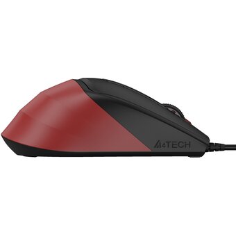  Мышь A4Tech Fstyler FM45S Air красный/черный (2400dpi) silent USB (7but) 
