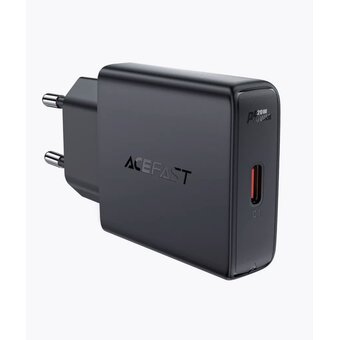  СЗУ ACEFAST A65 PD20W GaN single USB-C ultra-thin - Black 