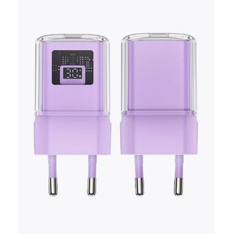  СЗУ ACEFAST A53 Sparkling series PD30W GaN (USB-C) - Alfa Purple 