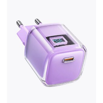  СЗУ ACEFAST A53 Sparkling series PD30W GaN (USB-C) - Alfa Purple 