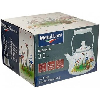  Чайник METALLONI EM-301X1/73 