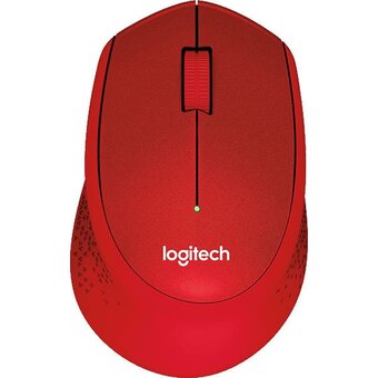  Мышь беспроводная Logitech M331 Silent Plus (910-004916) красный (1000dpi) silent USB (3but) 