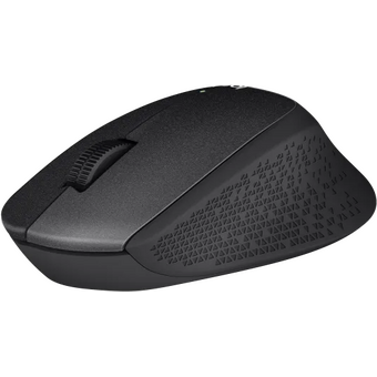  Мышь беспроводная Logitech M331 Silent Plus (910-004914) черный (1000dpi) silent USB (3but) 