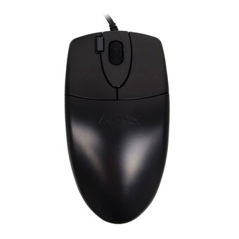  Мышь A4Tech OP-620DS черный (1000dpi) silent USB (3but) 