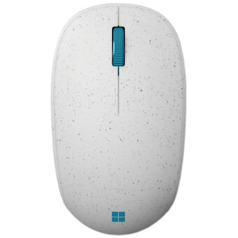  Мышь беспроводная Microsoft Ocean Plastic Mouse (I38-00003) светло-серый (4000dpi) BT (2but) 