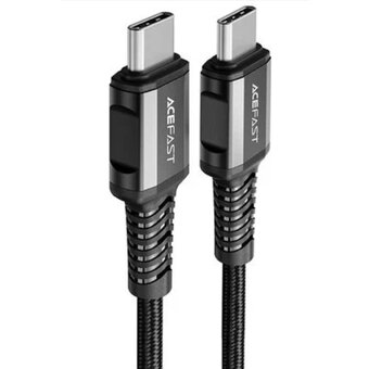  Кабель ACEFAST C1-03 USB-C to USB-C aluminum alloy charging data cable Black 