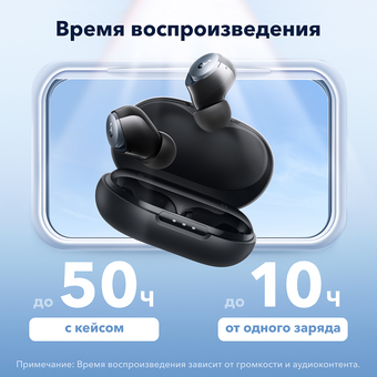  Наушники беспроводные ANKER Soundcore Space A40 A3936 (SDC-A3936G11-BK) Black/черный 