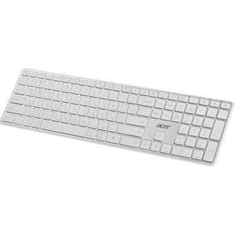  Клавиатура Acer OKR301 USB белый/серебристый (ZL.KBDEE.015) 