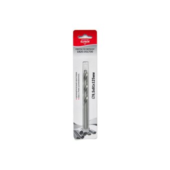  Сверло для металла ELITECH 1 820.0517, 9.5х81х125мм, HSS-G (Р6М5 шлифованное) хв-цилиндр, блистер 1шт 