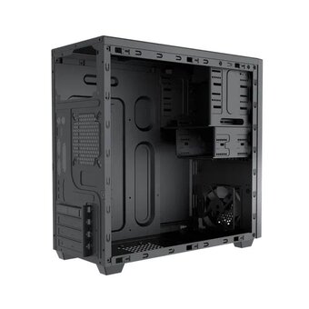  Корпус Zircon Lima без БП (Midi Tower,Micro-ATX, Черн,1*USB3.0,2*USB2.0, 1*92mm ) 