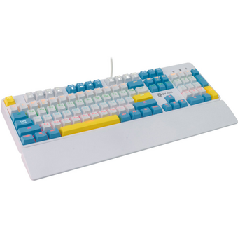  Клавиатура OKLICK K951X USB Multimedia LED белый 
