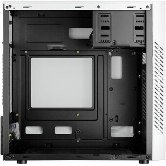  Корпус Ginzzu D390 2*USB 2.0,AU White Window 