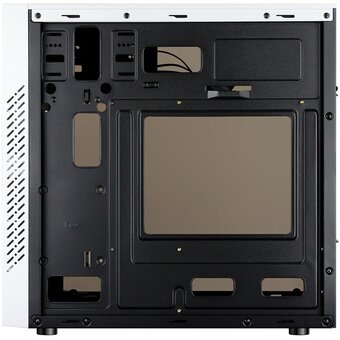  Корпус Ginzzu D390 2*USB 2.0,AU White Window 