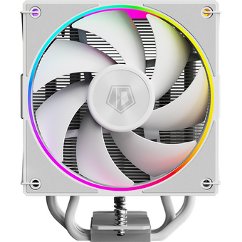  Кулер ID-Cooling Frozn A410 ARGB White Soc-AM5/AM4/1151/1200/2066/1700 4-pin 29.9dB Al+Cu 230W 730gr LED Ret 