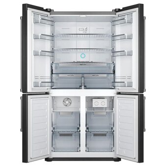  Холодильник Kuppersberg NMFV 18591 BK Silver 