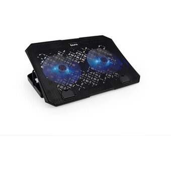  Подставка для ноутбука Buro BU-LCP150-B213 15" металлическая сетка/пластик черный 