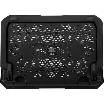  Подставка для ноутбука Buro BU-LCP150-B212 15" металлическая сетка/пластик черный 