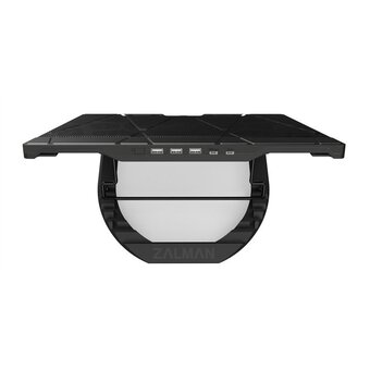  Охлаждающая подставка Zalman ZM-NS3000 Notebook Cooling Stand, Up to 17” Laptop, 200mm fan, 6 level angle adjustment 
