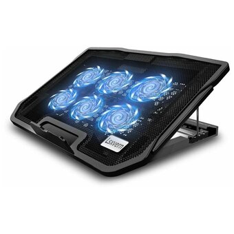  Охлаждающая подставка Zalman ZM-NS3000 Notebook Cooling Stand, Up to 17” Laptop, 200mm fan, 6 level angle adjustment 