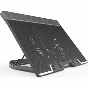  Охлаждающая подставка Zalman ZM-NS3000 Notebook Cooling Stand, Up to 17” Laptop, 200mm fan, 6 level angle adjustment 