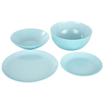  Сервиз Luminarc Diwali Light Turquoise Дивали Лайт Тюркуаз P2947 19 предметов 