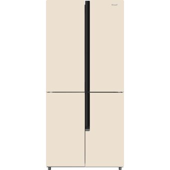  Холодильник Weissgauff WCD 450 BEG NoFrost Inverter 