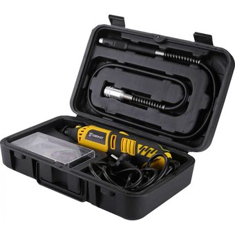  Гравер DEKO DKRT 350 E-LCD кейс + 43 аксессуаров 063-1413 