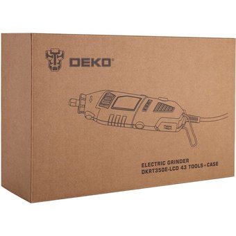  Гравер DEKO DKRT 350 E-LCD кейс + 43 аксессуаров 063-1413 