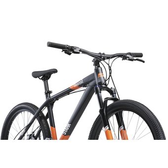  Велосипед Stark '20 Shooter-1 чёрный/белый/оранжевый 18" (H000014804) 