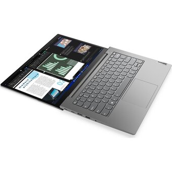  Ноутбук Lenovo Thinkbook 14 G4 IAP (21DH000VUS) Core i7 1255U 16Gb SSD512Gb Intel Iris Xe graphics 14" IPS Touch FHD (1920x1080) Win11Pro 64 grey 