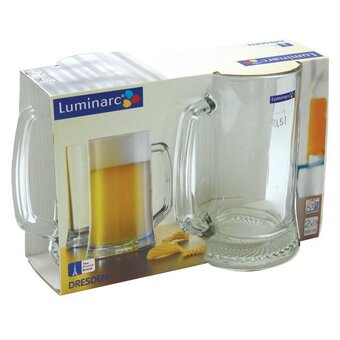  Набор кружек для пива LUMINARC H5116 Дрезден 2 шт 500 мл 
