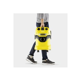  Строительный пылесос Karcher WD 4 P V-20/5/22 (1.628-270.0) желтый 