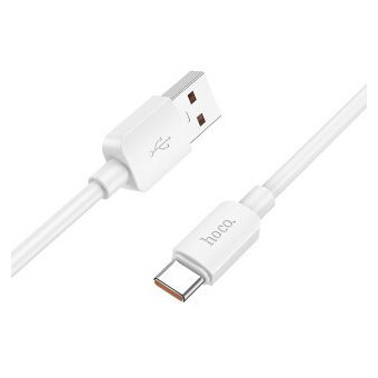  Дата-кабель HOCO X96 Hyper 100W fast charging data cable, Type-C (белый) 