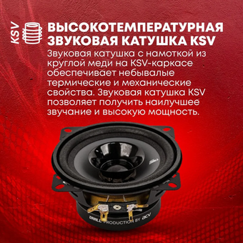  Акустика ACV DR4 Drall эстрадная 4"широкополосная 