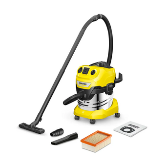  Строительный пылесос Karcher WD 4 P S V-20/5/22 (1.628-290.0) желтый 