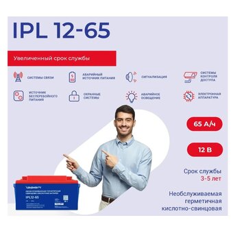  Батарея для ИБП Ippon IPL12-65 12В 65Ач 
