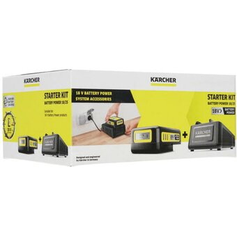  Комплект аккумулятор+ЗУ KARCHER Battery and Charger Kits Starter Kit Battery Power 36/50 (2.445-065) 