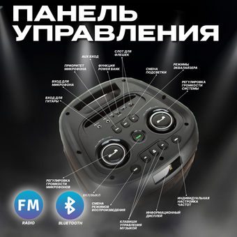  Портативная акустика ELTRONIC 30-09 Fire Box 1000 