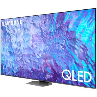  Телевизор Samsung QE65Q80CAUXRU черненое серебро 
